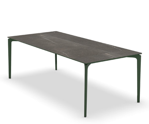 Fast Design AllSize Spisebord - 301x101cm - Verde Bosco - Grigio Fumé