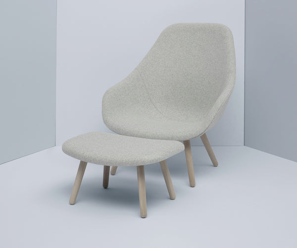 HAY About a Lounge Chair High/ SOFT (AAL92) Uldstof