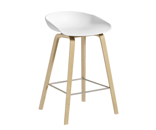 HAY About a Stool (AAS 32) Eg Matlak - H:65cm - Hvid