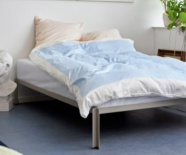 HAY Connect Sengeramme - Connect Bed - Warm Grey - 160x200cm