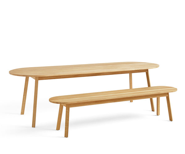 Hay Triangle Leg Table 250x85 cm. - Olieret Eg - DEMO.