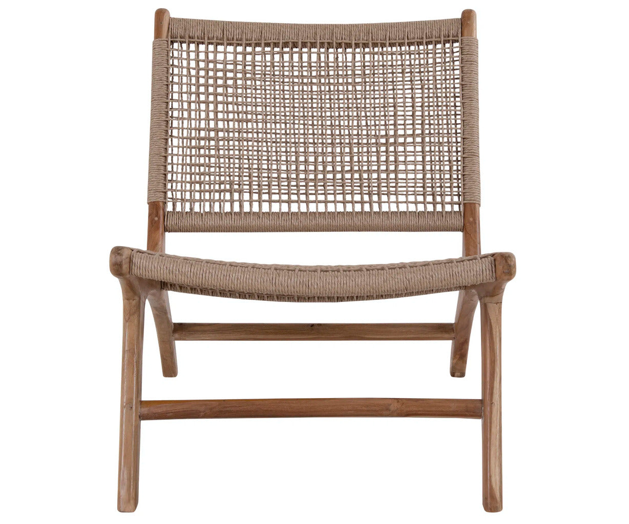 Derby stol - teak / polyrattan