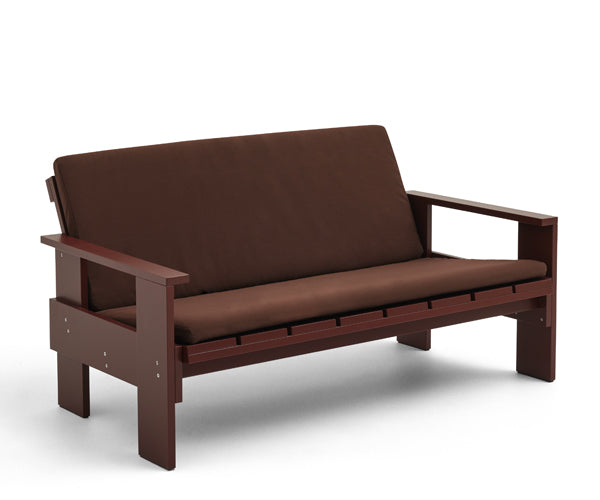 HAY Crate Lounge Sofa - Pinewood - Iron Red