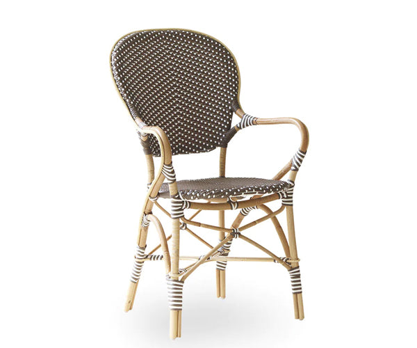 Sika Design Isabell Caféstol m/ Armlæn - Cappuchino