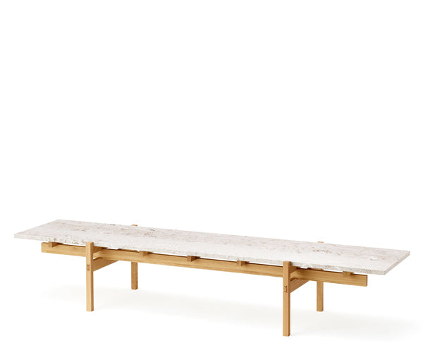 Karimoku Case Study N-CT01 - 180cm - Pure Oak - Marble Top