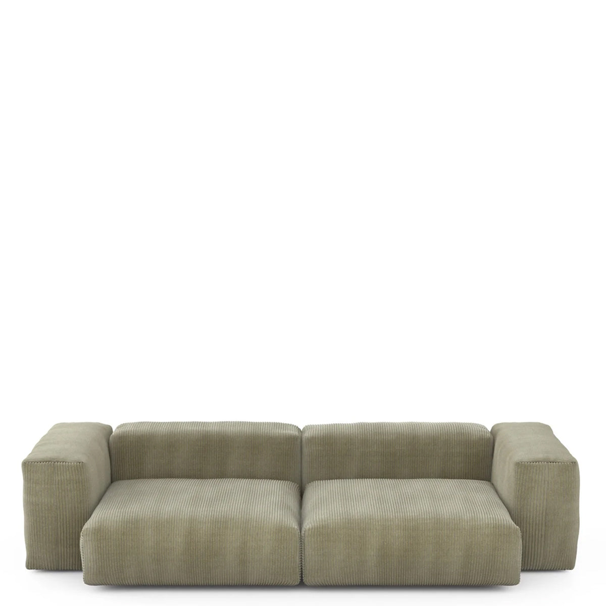 Vetsak Two Seat Sofa - 273x136,5 cm. - Cord Velours Khaki