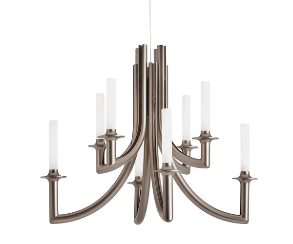 Kartell Khan Lysekrone - Matt Bronze