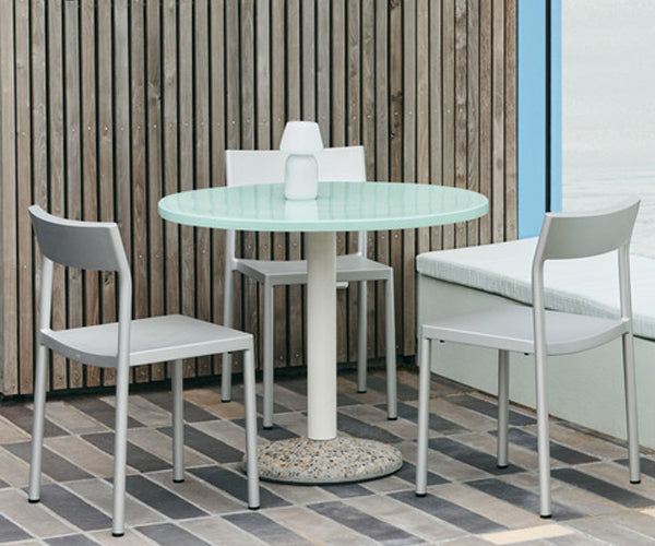 HAY Ceramic Table - Dia.90 - Light Mint