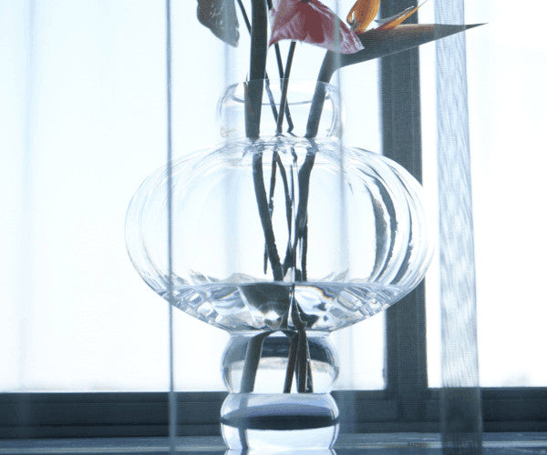 Louise Roe Balloon vase 03 clear