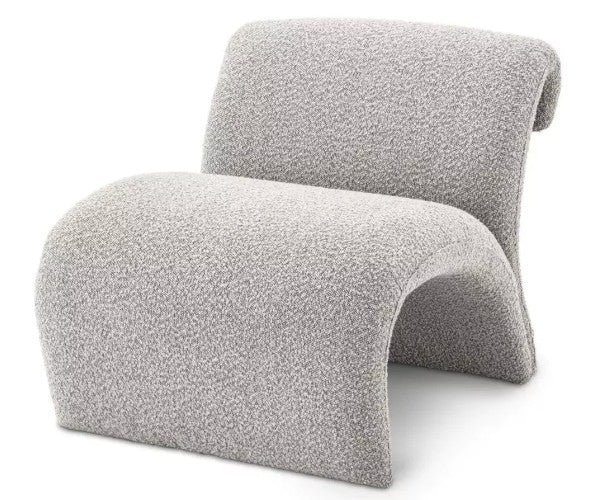 Eichholtz Vignola loungestol - boucle grey