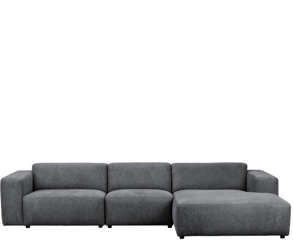 Rowico Home Willard sofa - Brenda mørkegrå - højrevendt chaiselong - 312 cm