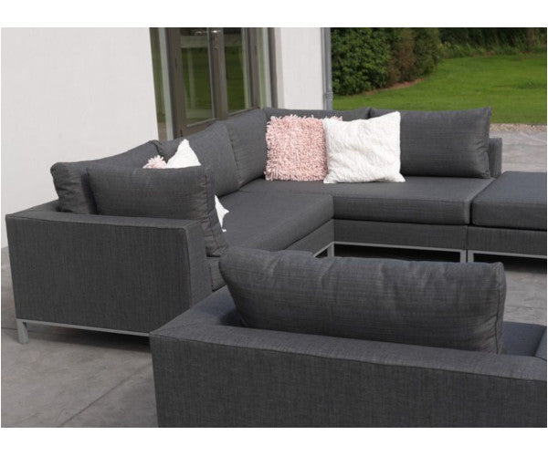 Exotan Sicilie Outdoor sofa - stone grey - venstrevendt