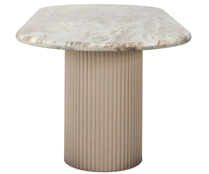 Richmond Interiors Coronel spisebord - 240x100 - beige