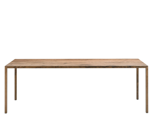 MDF Italia Tense Wood Table - 100x220cm