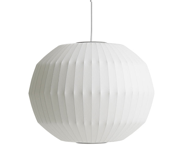 HAY Nelson Angled Sphere Bubble Pendant - Medium - Off-White