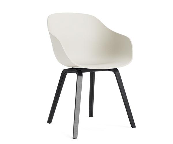 HAY About A Chair (AAC222) - Melange Cream - Black Oak