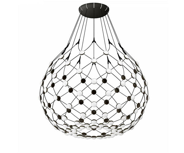 Luceplan Mesh LED Pendel - Ø80cm. - 1M. Ledning