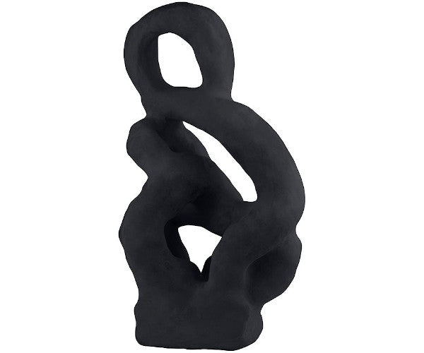 Mette Ditmer Art Piece skulpture - black