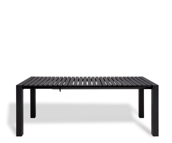 Mindo 111 Dining Table Extension - 263-325cm. - Dark Grey