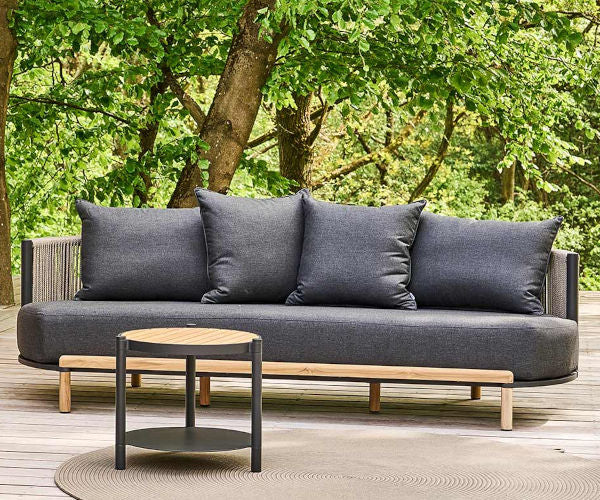 MIndo 107 Sofa - Dark Grey