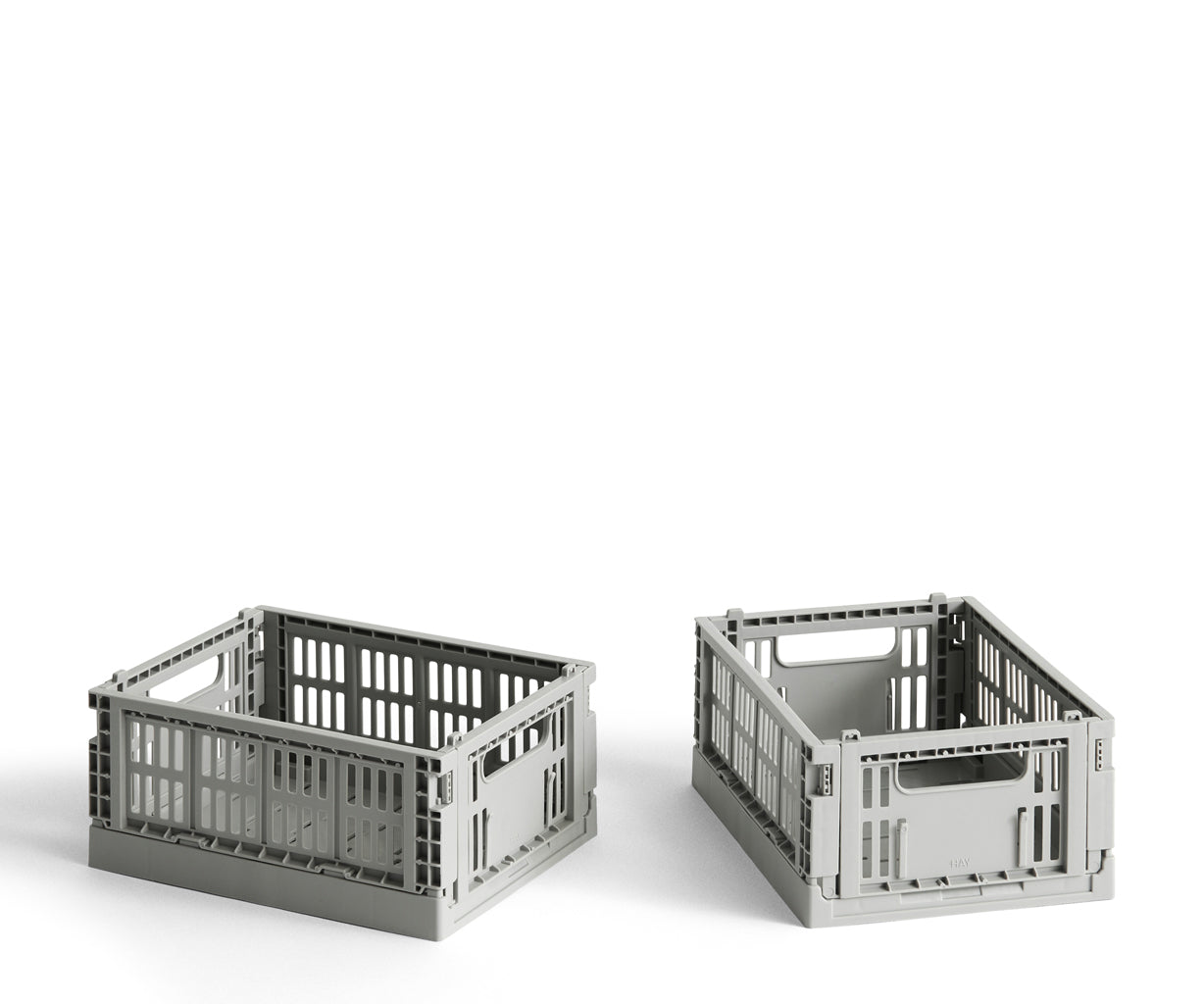 HAY Colour Crate - mini - set a 2 - Light Grey