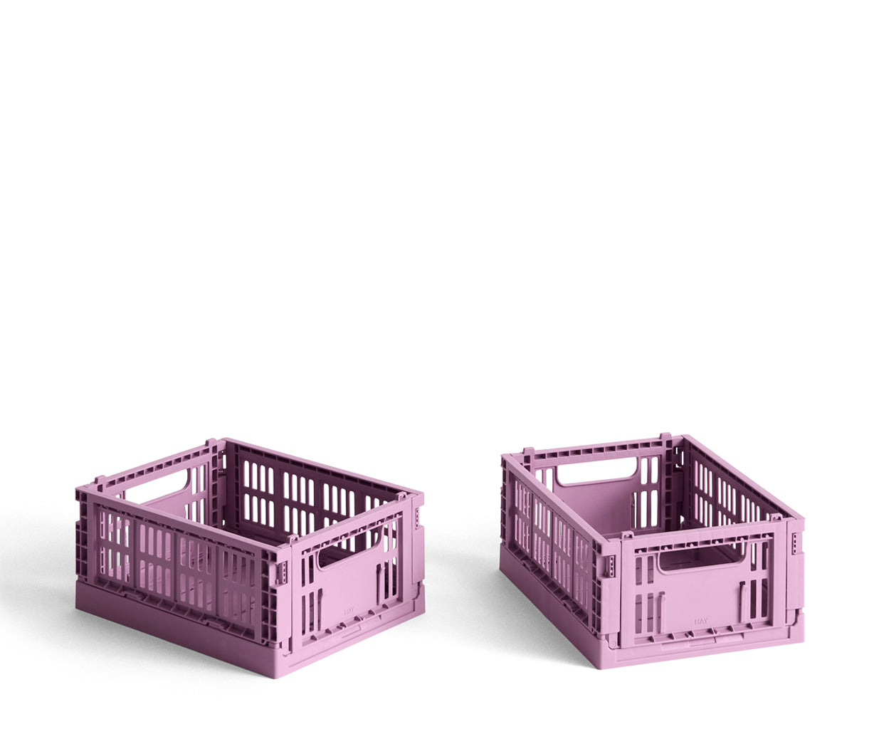 HAY Colour Crate - mini - set a 2 - Dusty rose