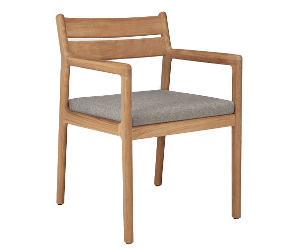 Ethnicraft Jack Outdoor Dining Chair - Mocha