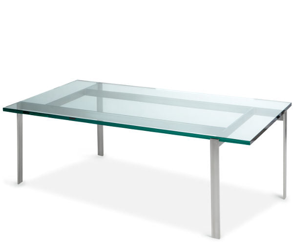 Mølballe Barcelona sofabord - 130x70cm. - Klar Glas