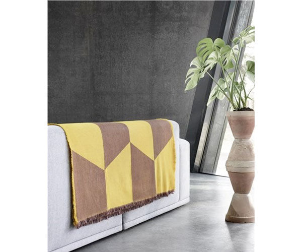 Muuto Sway Plaid - Mustard