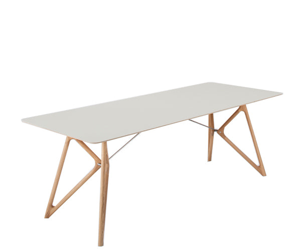 Gazzda Tink Table - 200x90 - Eg - Linolium Top - Mushroom