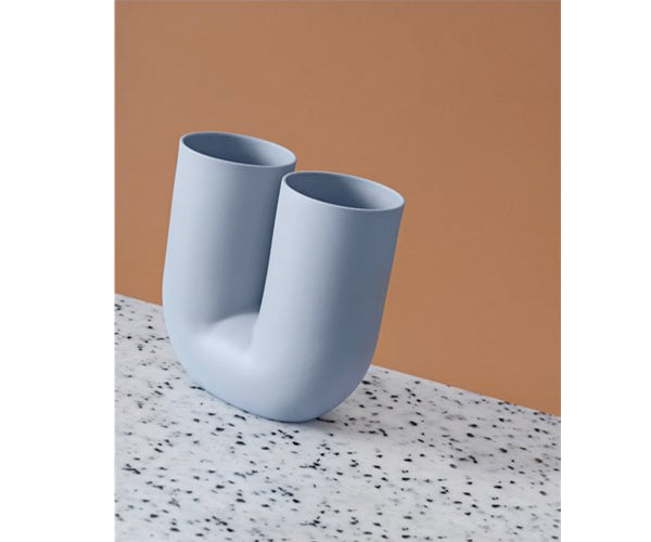 Muuto Kink Vase - H27 - Blå