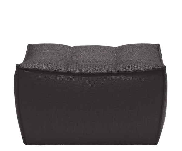 Ethnicraft N701 sofa - footstool - Dark Grey