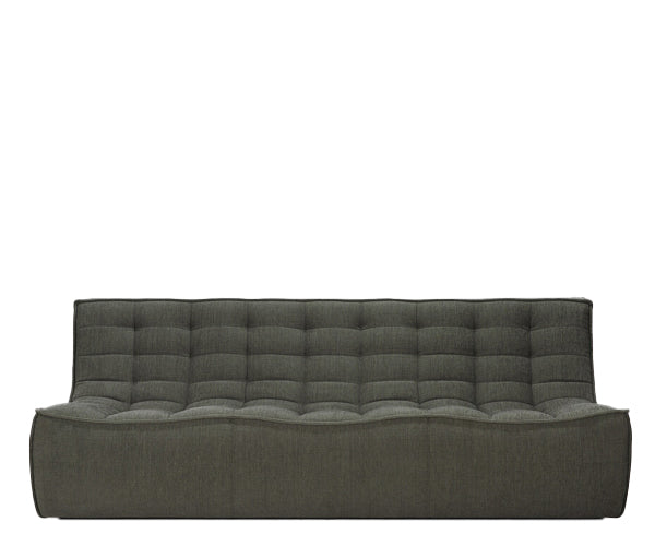 Ethnicraft N701 sofa - 3 seater - Moss