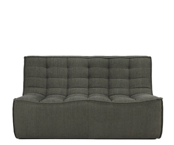 Ethnicraft N701 sofa - 2 seater - Moss