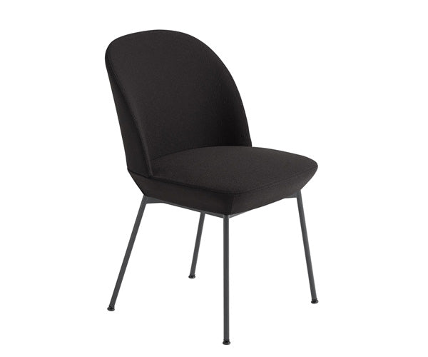 Muuto Oslo Side Chair - Ocean 3/Anthracite Black