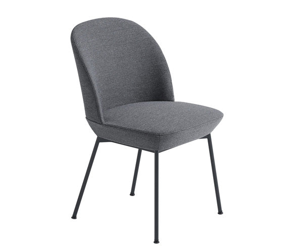 Muuto Oslo Side Chair - Ocean 80/Anthracite Black