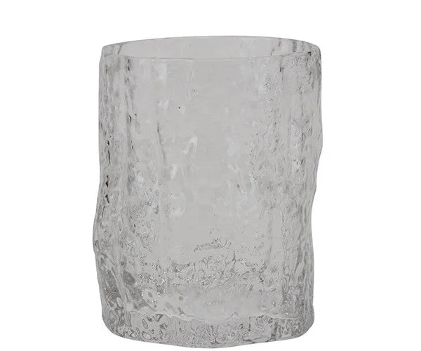 Organic Shape drikkeglas - klar - 7x9,5