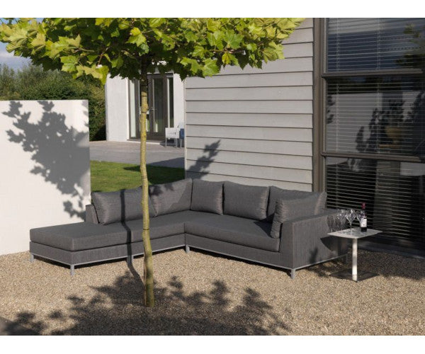 Exotan Sicilie Outdoor sofa - stone grey - venstrevendt