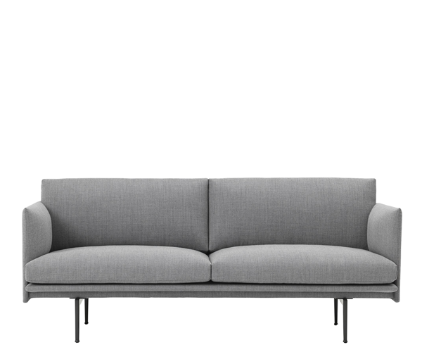 Muuto Outline Sofa - 2-pers. - Fiord 151