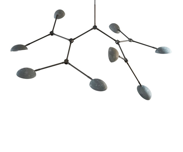 101 CPH Drop Chandelier - Oxidized