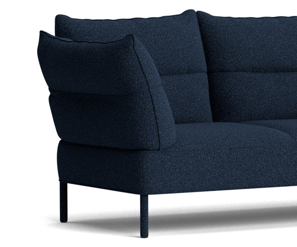 HAY Pandarine 3 Pers. Sofa - Reclining Arm - Flamiber - Dark Blue