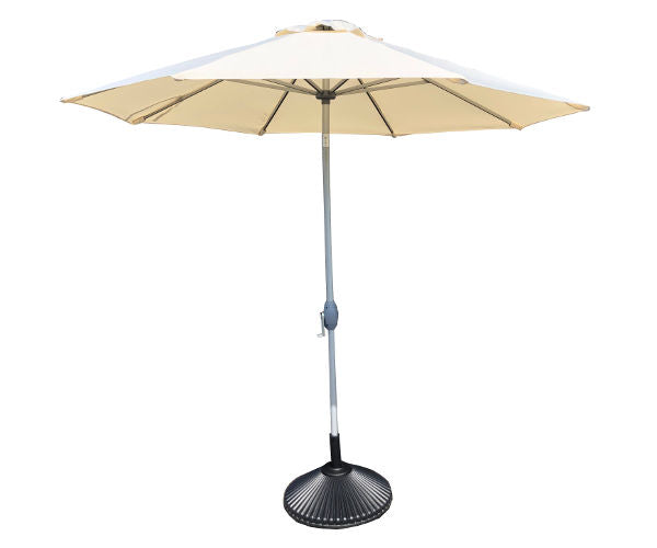 Royal Teak Parasol Ø270 Offwhite