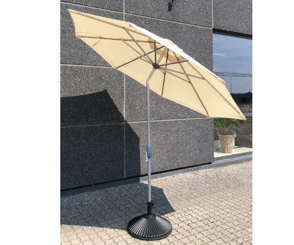 Royal Teak Parasol Ø270 Offwhite