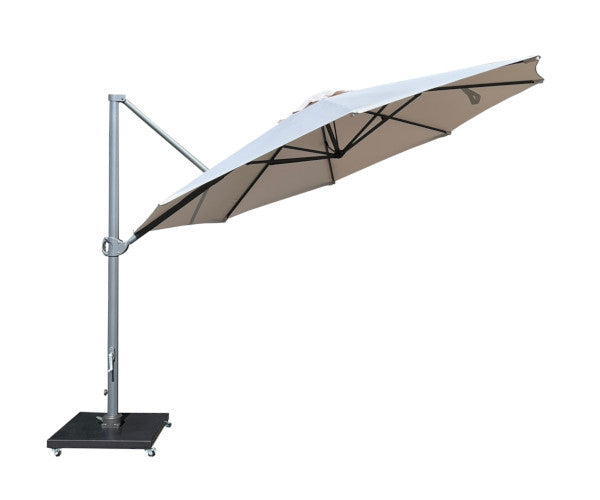 Royal Teak Royal Hængeparasol 350Ø - Light Grey