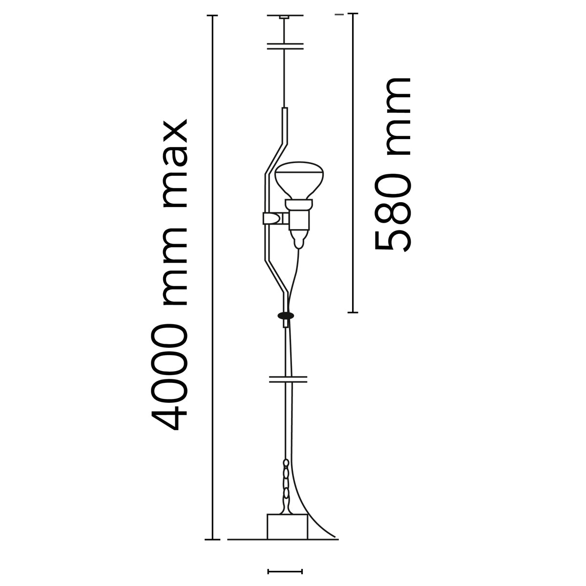 Flos Parentesi 50 - Nickel