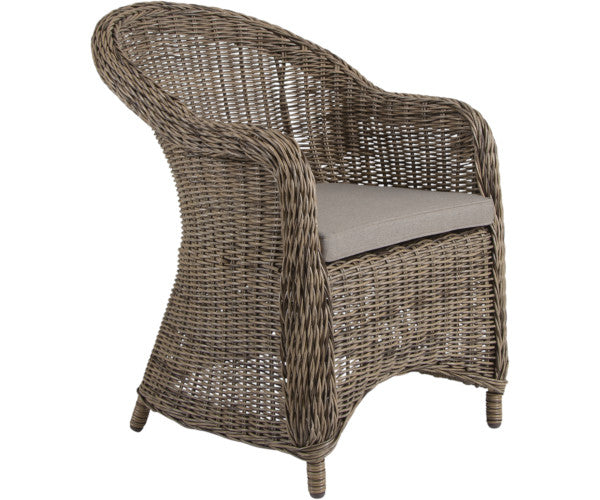 Brafab Eads stol - natur polyrattan / beige