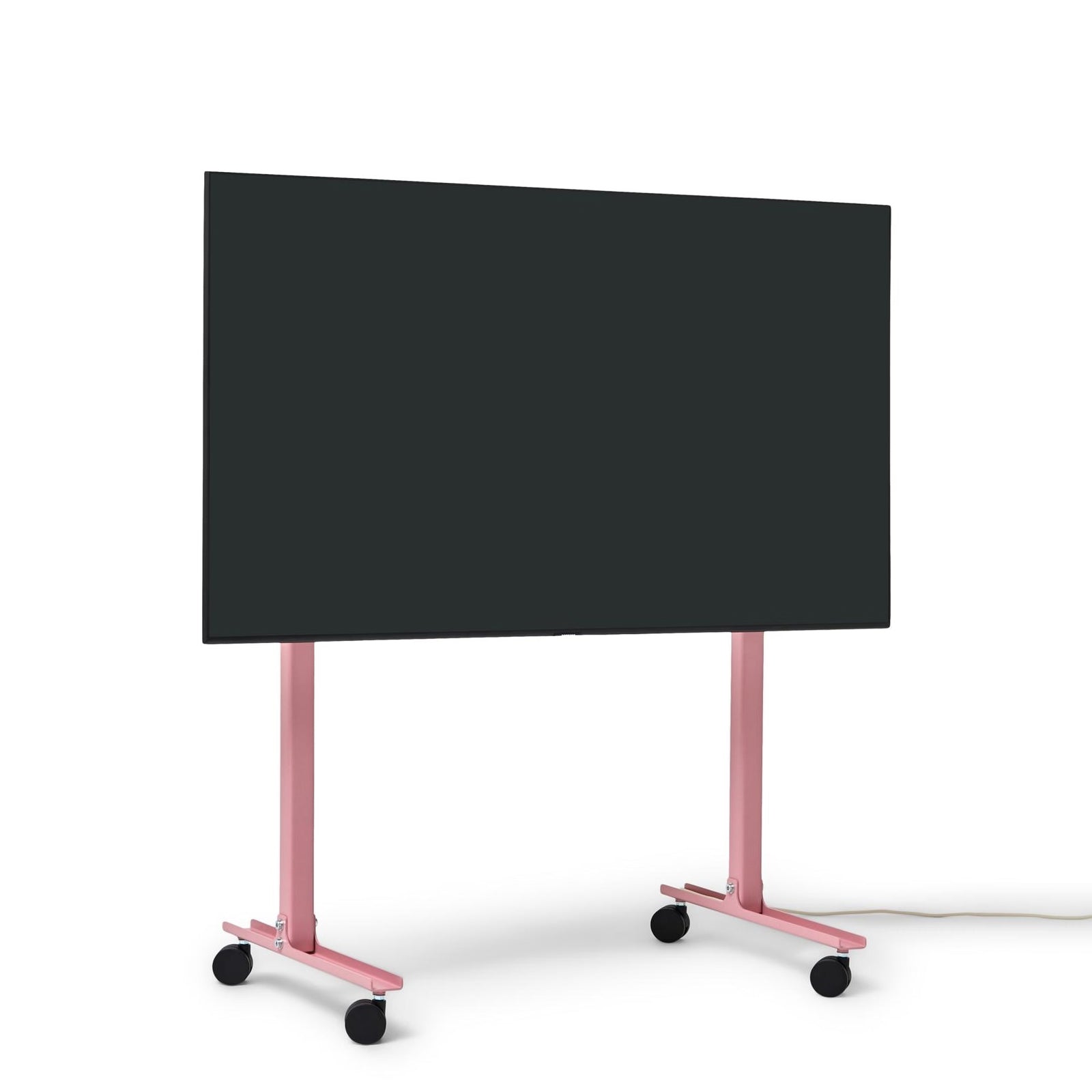 Pedestal Straight Rollin TV Stander - Bubblegum