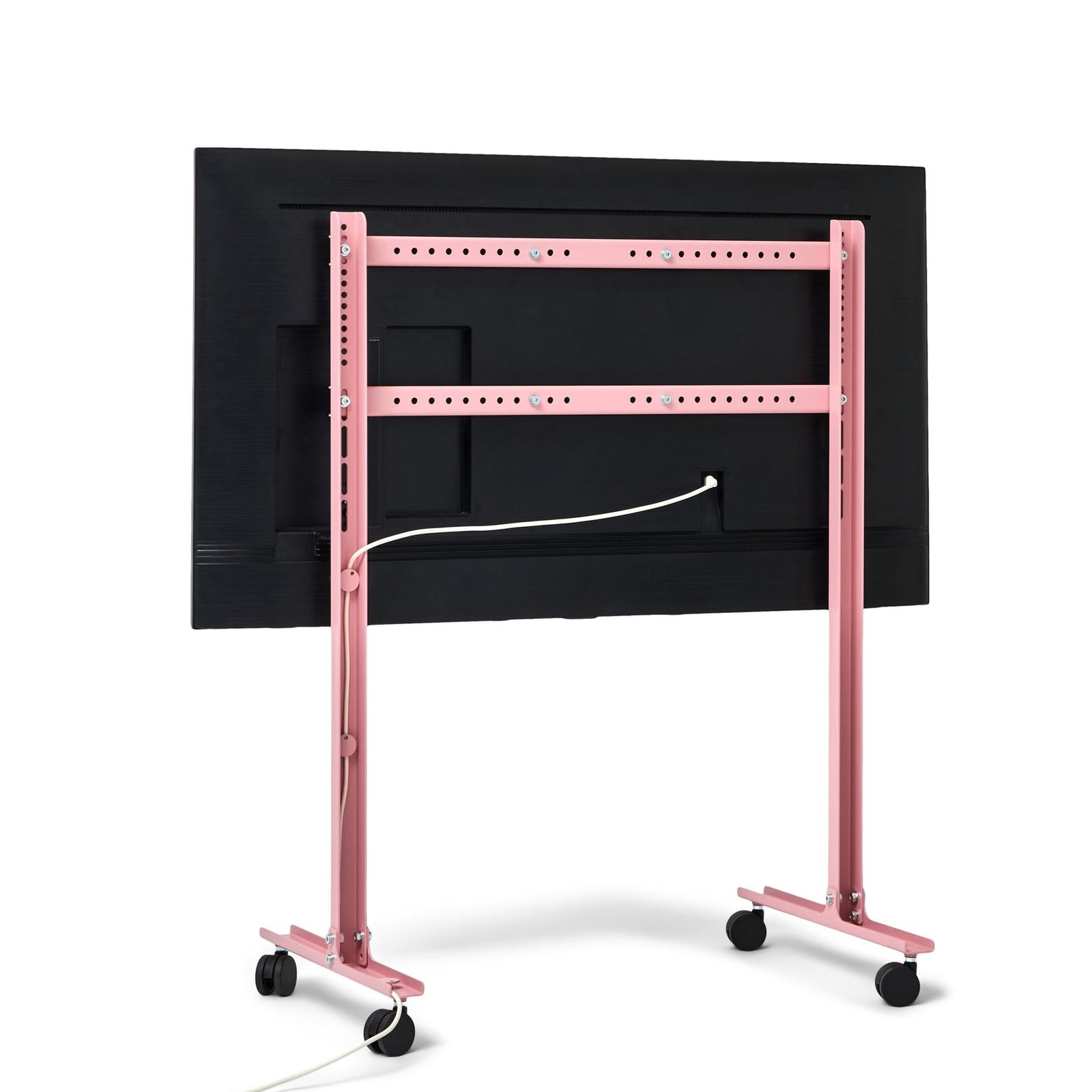 Pedestal Straight Rollin TV Stander - Bubblegum