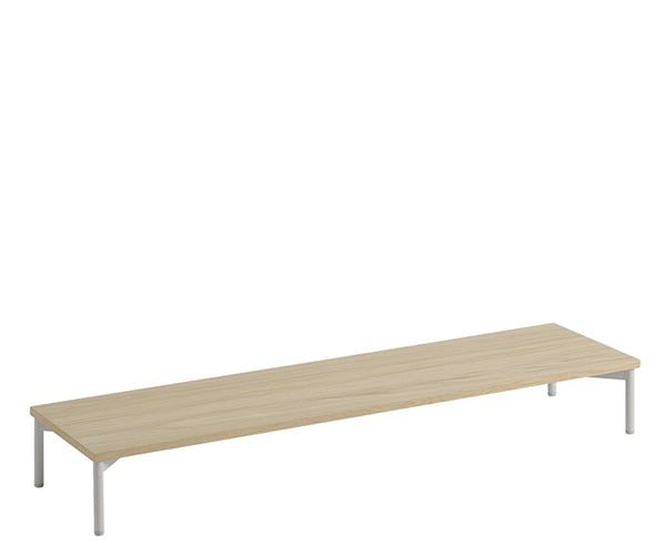 Muuto Stacked Podium - Tube Base - 131cm - Eg-Grå