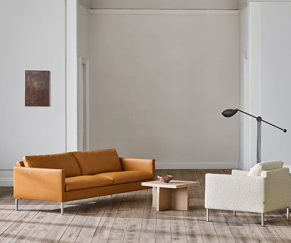 Juul 903 Sofa - Prestige Cognac Læder - L: 240cm